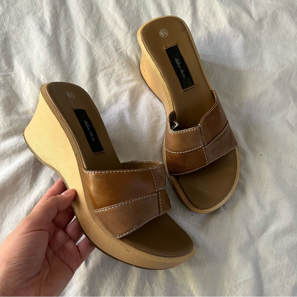 Vintage Y2K Patchwork Sandals